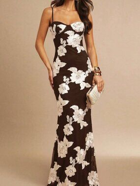 Multicolor Party Women's Long Dress